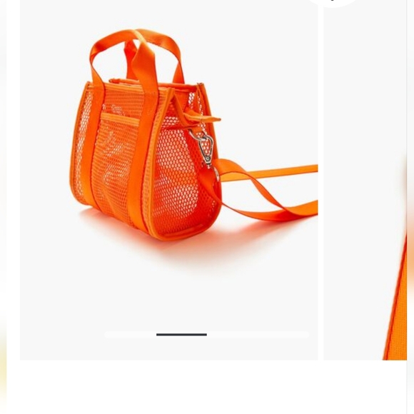 NWT Forever 21 Sheer netted crossbody - Picture 7 of 8